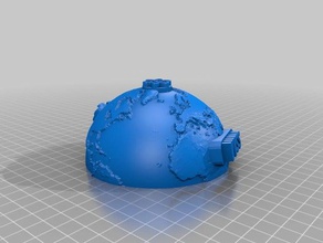 Dünya'nın üst v10 3d print model - Mito3D