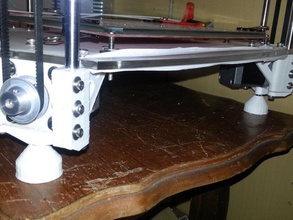 big foot rostock delta 3d printer parts 3d print model - Mito3D
