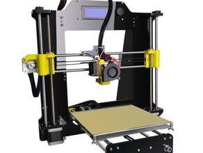 migbot prusa mendel i3 partes Impressora 3d de peças As em prusai3 reprap 3d print model - Mito3D
