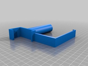 da vinci spool holder cylindric 3d printing 3d print model - Mito3D