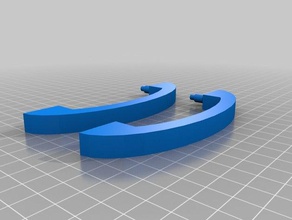 sliding door handle 3d printing 3d print model - Mito3D