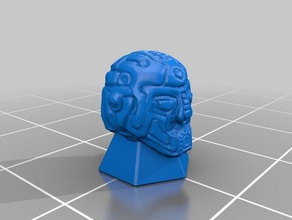 robot face models 3d print model - Mito3D