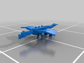 ender dragon chaveiro A impressão 3d 3d print model - Mito3D