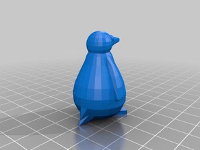 penguin sculptures toy 3d print model - Mito3D