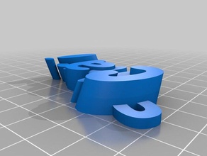 chari keyring keyfob organization customized 3d print model - Mito3D