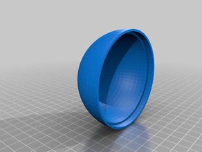 ball inner diameter 8cm outer 88cm toys & games 3d print model - Mito3D