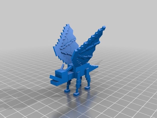 enderdragon L'impression 3d 3D print model - Mito3D