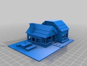 little cottage 3d printing 3d print model - Mito3D