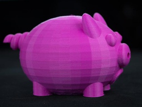 orville sparschwein Tiere Schwein piggy bank 3d print model - Mito3D