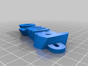 pampo organización personalizado 3d print model - Mito3D