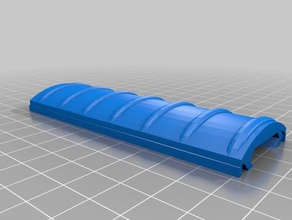 4-inch rail cover 3d printing airsoft accesories gun parts 3d print model - Mito3D