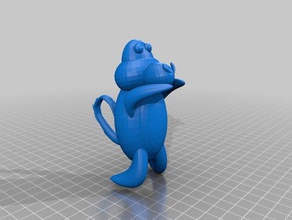 monkey 3d-drucken 3d print model - Mito3D