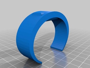 fitbitsmall bracciali su misura 3d print model - Mito3D
