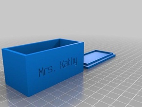 presente los contenedores personalizado 3d print model - Mito3D