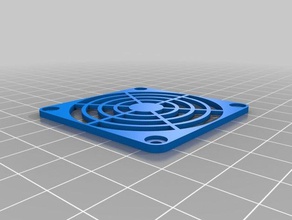 50mm fan cover electronics customized 3d print model - Mito3D