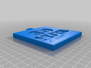 meine angepasste 3d-Nüsse lithopane 2d Kunst 3d print model - Mito3D