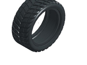 19 low profile r c vehicles rc tires 3d print model - Mito3D