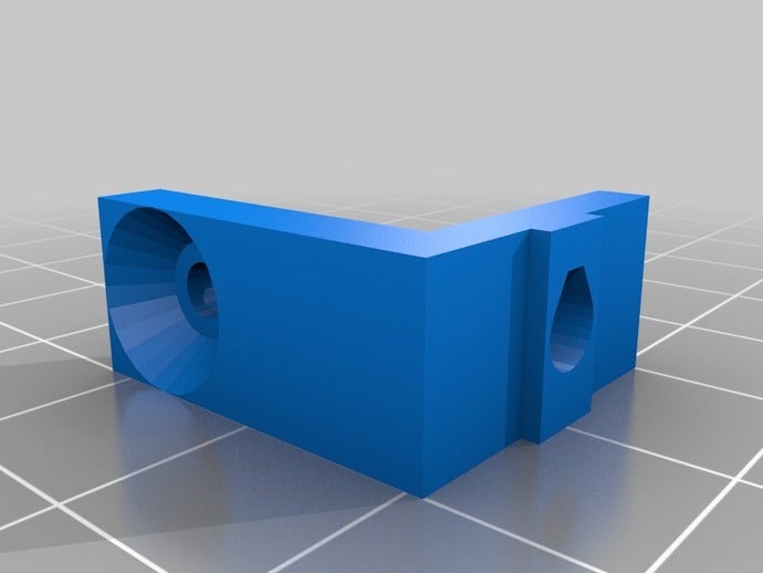 pcb monti 20mm 80-20 3 d la stampante parti 8020 estrusione cave a t 3D print model - Mito3D