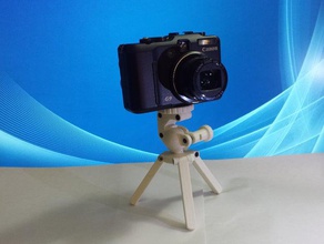 minipod kamera topu kafa ortak monte edin fotoğrafçılık tripod üçayak 3d print model - Mito3D