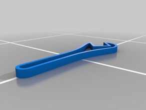 chave de caixa projetado do autocad diy ferramentas manuais ferramenta as inglesa 3d print model - Mito3D