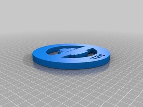ficha de casino agua caliente A impressão 3d 3d print model - Mito3D