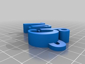 gisel keychain organization customized 3d print model - Mito3D