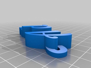andy llavero organización personalizado 3d print model - Mito3D