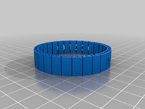 ms-audio-pulsera las pulseras personalizado 3d print model - Mito3D