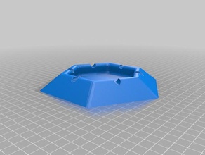 ashtray art tools 3d print model - Mito3D