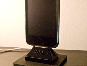 printable ipod dock other 3d awesomeaugust stand 3d print model - Mito3D