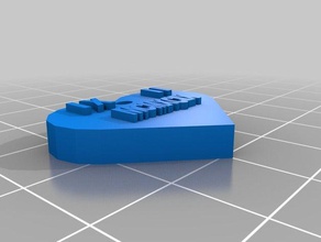 marissa chave de cadeia A impressão 3d 3d print model - Mito3D