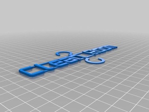 meu lembretes-limpa organização personalizado 3d print model - Mito3D