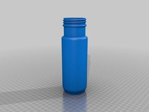 my customized sks starbucks iced coffee bottle containers 3d print model - Mito3D