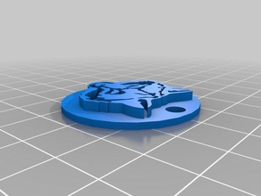 bsa cub scout wolf coin dog tag jewelry dogtag 3d print model - Mito3D