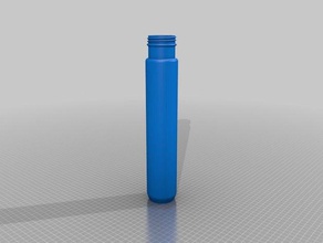 my customized sks tall starbucks iced coffee bottle v2 without cap containers 3d print model - Mito3D