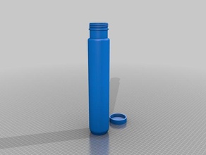 my customized sks tall starbucks iced coffee bottle v2 cap containers 3d print model - Mito3D