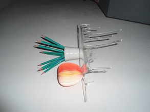 agua&acirc&acutes de pie decoración 3d print model - Mito3D