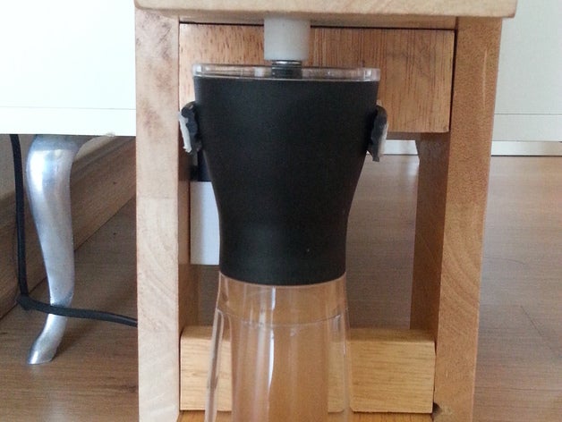 hario coffee mill alimentato cucina & sala da pranzo macinino caffè openscad 3D print model - Mito3D