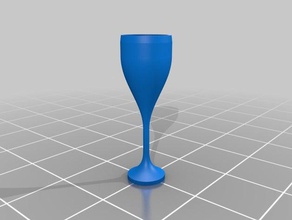 stemware Küche und Esszimmer kundengebundene 3d print model - Mito3D