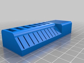 benim v2 usb stick, sd kart tutucu özelleştirilmiş organizasyon 3d print model - Mito3D