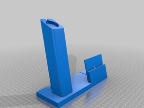 apple watch dock iphone 6 fixed accessories 3d print model - Mito3D