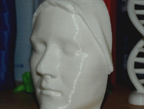 human head high quality sculptures girlfriend sculpture 3d print model - Mito3D