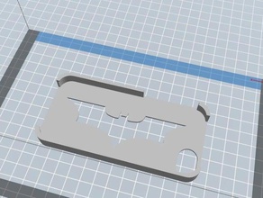 iphone 5c batman caso eletrônica 3d print model - Mito3D