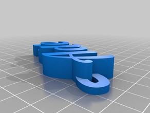 ardiel llavero organización personalizado 3d print model - Mito3D
