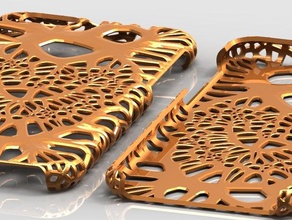 iphone6 Fall extreme voronoi Herzen Handy 3dinvention iphone 6 3d print model - Mito3D