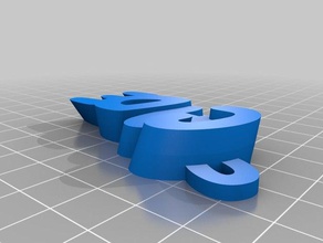 mi personalizados iamburny del cade organización personalizado 3d print model - Mito3D