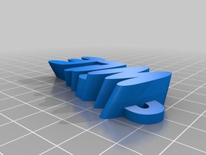 my customized iamburny's text - wolle keyring keyfob organization 3d print model - Mito3D