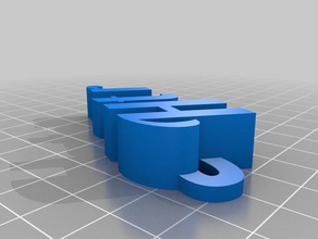 düşmanı Anahtarlık organizasyon özelleştirilmiş 3d print model - Mito3D
