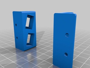 printer case light x3d 3d parts 3d print model - Mito3D