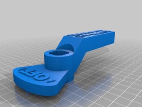 pool de remplacement la poignée L'impression 3d 3d print model - Mito3D